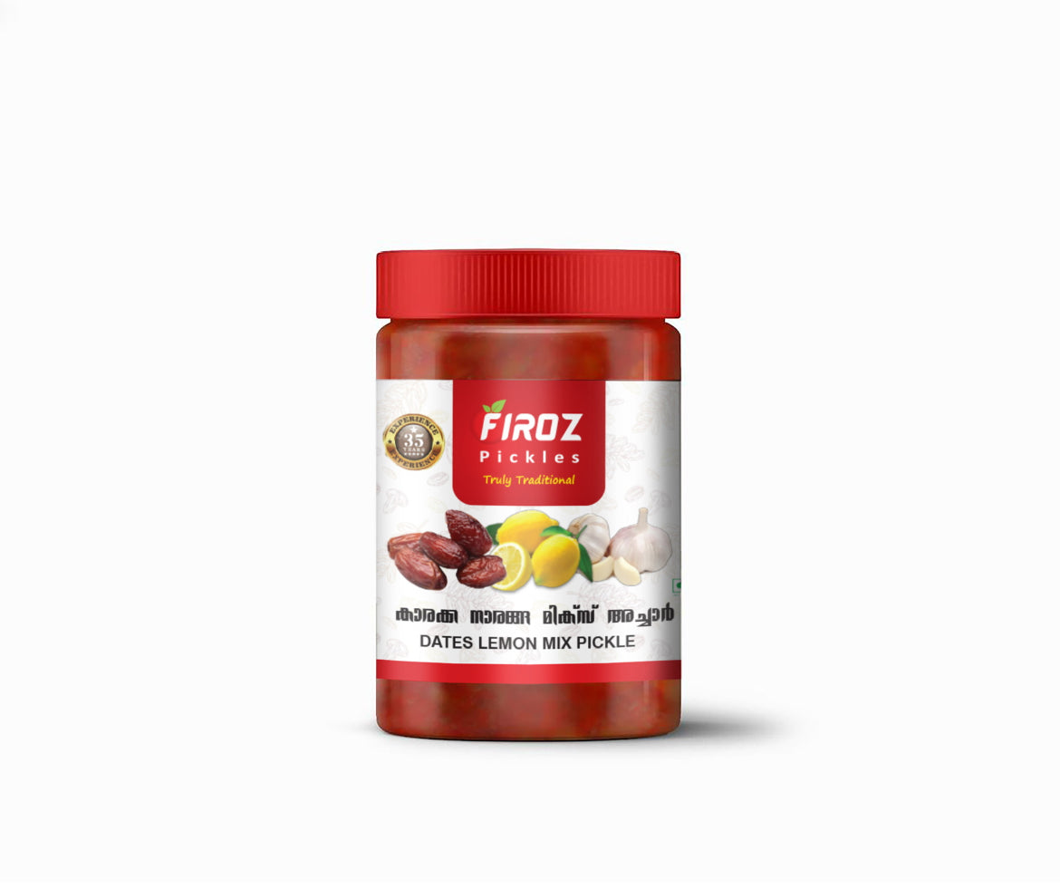 Dates Lemon Mix Pickle