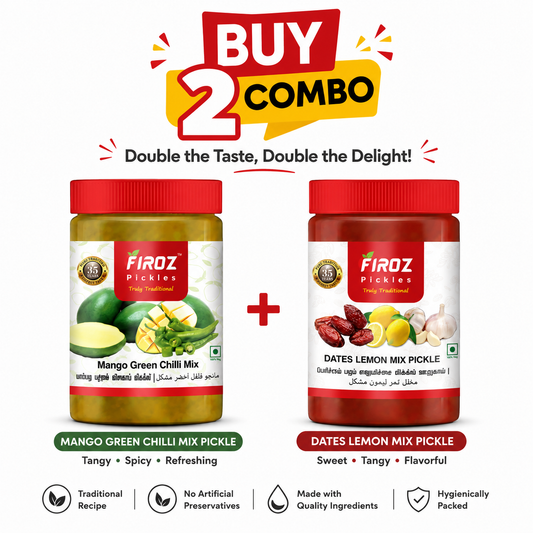 Mango Chilly + Dates Lemon Mix  BUY 2 COMBO