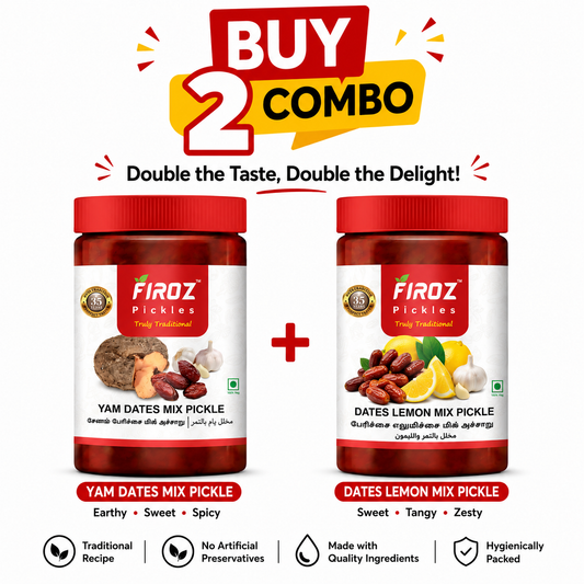 Yam Dates Mix + Dates Lemon Mix  BUY 2 COMBO